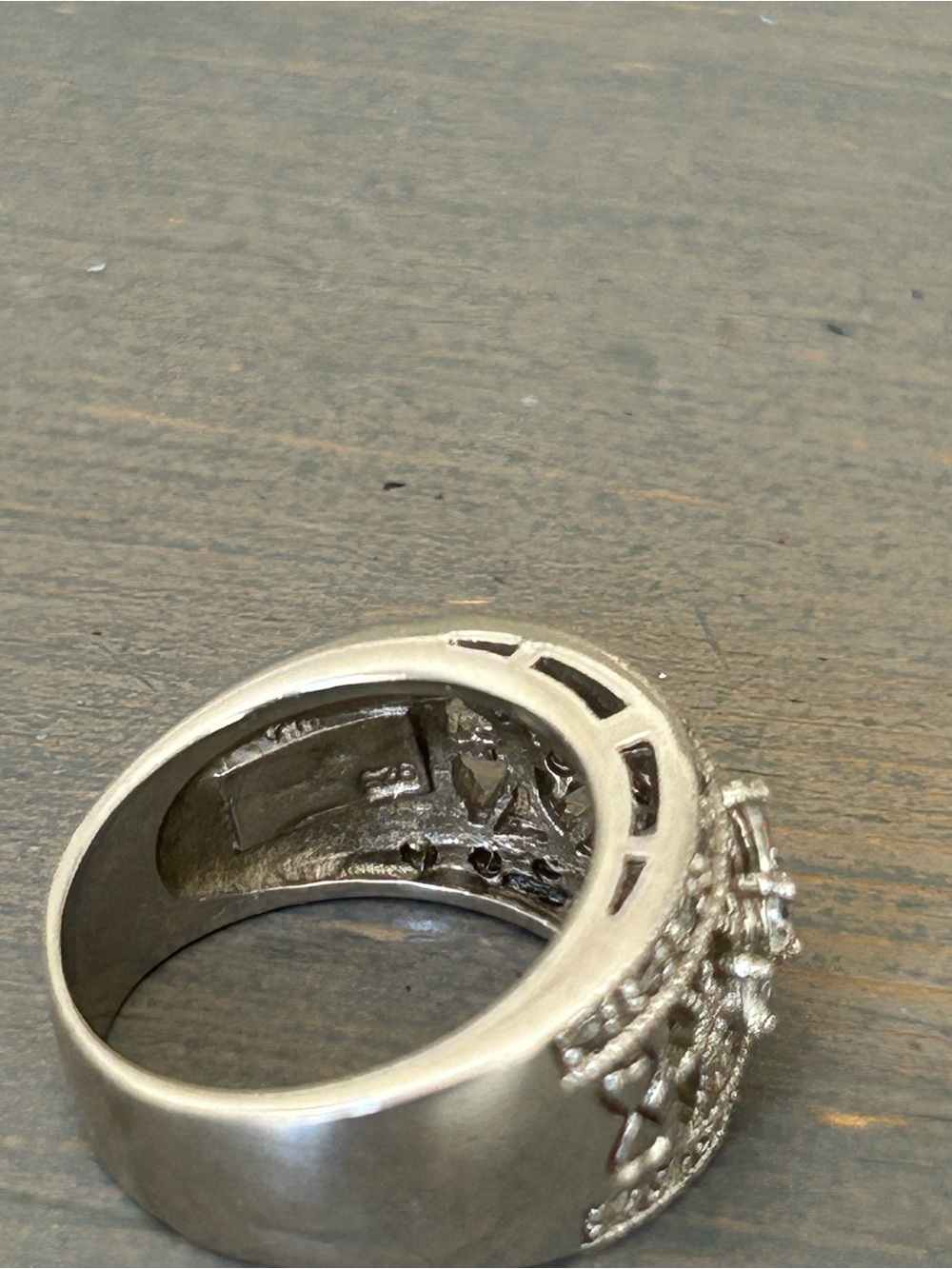 Sterling 925 silver embellished Cz ring  
Loads of compliments - Picture 6 of 9